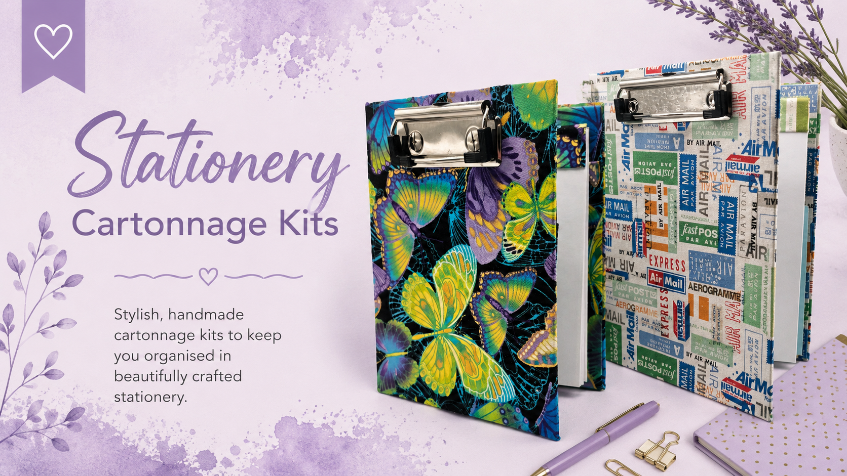 Stationery Cartonnage Kits